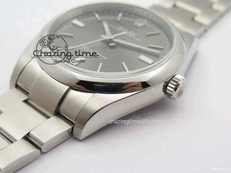 1219 Premium Oyster Perpetual 39mm 114300 JF 1:1 Best Edition Gray Dial On SS Bracelet SA 3795